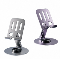 Support de téléphone magnétique flexible rotatif à 720°, multifonctionnel, étanche, haut de gamme, universel, en métal, réglable pour bureau