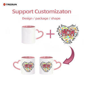 Tasses à café en céramique personnalisables « Meilleure maman », cadeau idéal pour la fête des mères, tasses en porcelaine - Product Image 3