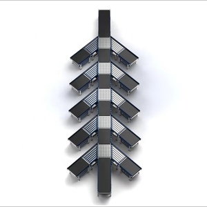 מסוע מיון דינמי מסוג DWS עם סרט צר, סורק ומשקל עבור שירותי לוגיסטיקה אקספרס - Product Image 4