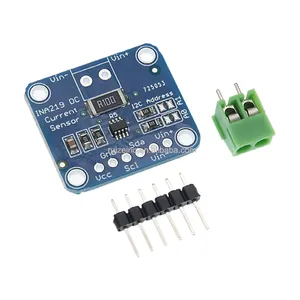 SOT23 INA219 Module de dérivation de capteur d'alimentation en courant continu bidirectionnel bricolage 3V-5V IIC I2C Module de capteur de surveillance de puissance