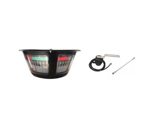 Indicateur d'angle de gouvernail panoramique de type pointeur FD-10, signal 0183, interface 50 RS422/RS485/RS232, fournitures marines - Product Image 4