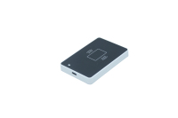 Lector de Tarjetas Inteligente de Escritorio con Interfaz USB LIF para RFID sin Contacto de 13.56MHz ISO 14443A, Material ABS, Compatible con Lectura de 3-5cm
