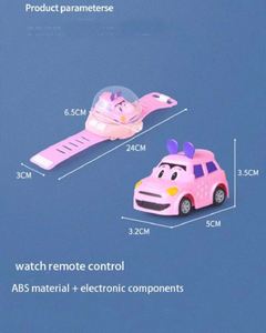 Voiture télécommandée électrique pour enfants, mini-voiture montre en plastique, interaction parent-enfant, 2.4G, drift et cascades, 2 canaux - Product Image 6