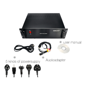 16 canaux 3 U Classique Multi Diffusion IPTV Encodeur H.265 H.264 HD 1080 P IP Encodeur pour <span class=keywords><strong>OTT</strong></span> IPTV serveur - Product Image 5