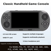 Console de jeu portable SF3000HD, écran large de 4,5 pouces, console rétro multifonctionnelle avec deux joysticks