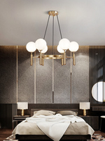 Nouveau Lustre LED Design 2025, Éclairage de Salon, Lampe de Décoration pour Chambre à Coucher, Luminaire de Plafond pour Cuisine