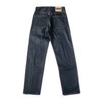 Nouvel Arrivage Jean Homme Rétro Non Extensible Coupe Droite Slim 15oz Poids Lourd Classique 5 Poches Design Brut