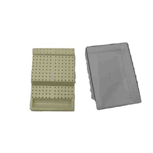 Caja para fresas dentales LK-1402, estuche de esterilización cuadrado de 75 orificios para instrumentos dentales - Product Image 4