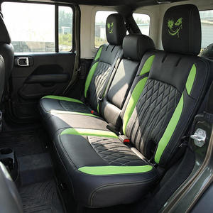 <span class=keywords><strong>Coprisedili</strong></span> in Pelle Personalizzati con Logo Ricamato per Wrangler Jeep Chevrolet GMC Subaru, Produzione all'Ingrosso GANE - Product Image 5