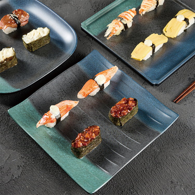 PLATEAU DE SERVICE Rond En Bois de Style Japonais Plat Plateau de PLATEAU DE SERVICE Rond En Bois de Style Japonais Plat Plateau de