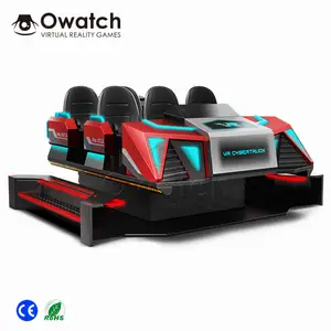 Guangzhou Fabriek Top Kwaliteit 9d Vr Galaxy Ruimteschip 6 Zetels 9dvr Cinema Simulator