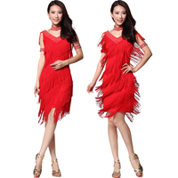 Robe de danse latine, tenue élégante, pour salle de bal, écaran cha,