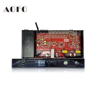 AOFO MX-3 Tube Preamp Digital Audio Processor with DSP Bluetooth USB Professional <strong>Sound</strong> System for Stage KTV - Product Image 1