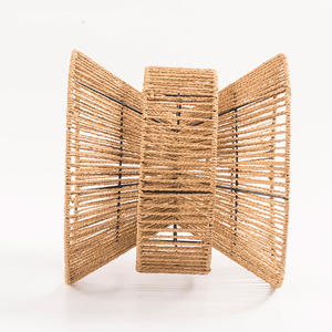 <span class=keywords><strong>Abat</strong></span>-<span class=keywords><strong>jour</strong></span> pendentif Globe tissé à la main vintage pour café Hall Bar Restaurant magasin de vêtements ou articles de maison en corde - Product Image 3