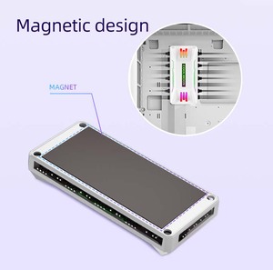 อุปกรณ์เสริมคอมพิวเตอร์ <span class=keywords><strong>COOLMOON</strong></span> รุ่น PA1 สีดำ 10*5v 3pin 8*pwm 4pin ตัวควบคุม ARGB และรีโมทสำหรับพัดลมระบายความร้อน - Product Image 2