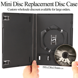 Estuches de repuesto vacíos al por mayor para Nintendo Gamecube, estuche para CD de 8 cm, mini estuche para discos con almacenamiento para tarjetas de memoria - Product Image 1