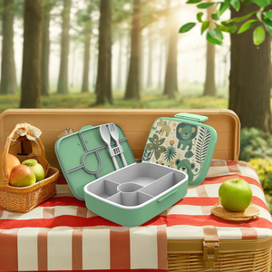 Lonchera Bento de Plástico Hermética a Prueba de Fugas de Alta Calidad, la Más Vendida del <span class=keywords><strong>2022</strong></span>, para Niños, Conserva la Frescura - Product Image 2