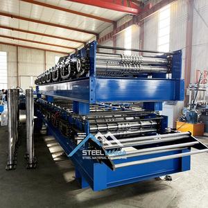 Professional Production High Quality Full Automatic <b>Metal</b> Wall <b>Panel</b> Steel Roll Forming Machine - Product Image 4