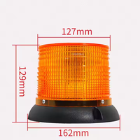 Neue 12V 24V Amber Blau Rot LED Warnblinkleuchte 6000K Notfall-Verkehrs-Stroboskoplicht Scheinwerfer