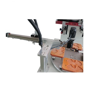 Máquina de Serigrafía Rotativa Automática Usada, Robot de 5 Estaciones, PLC + Pantalla Táctil, Impresora de Tubos de Alta Eficiencia para Globos - Product Image 5