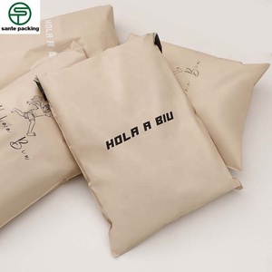 Customizable Eco-Friendly Recyclable Moisture Proof Mailing Bags Valve Self Adhesive Seal for Shoes Socks Fur Packaging PE - Product Image 3