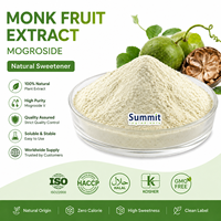 Ekstrak Buah Monk Pemanis Alami dari Pabrik, Mogroside Mogroside V 20% 50% 60% Grosir 100% Alami Luo Han Guo