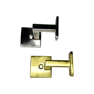 Trong nhà cầu thang satin nickle satin đen kim loại lan can Chân đế cho gỗ - Product Image 2