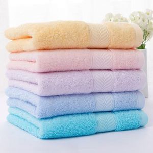 Toalla Facial de Algodón con Diseño de Espina de Pescado, Absorbente, de Secado Rápido, Suave y Gruesa, para Uso Doméstico, Venta al Por Mayor - Product Image 1