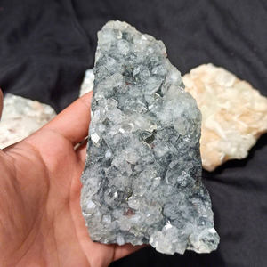 Radha Arts Apophyllite Geode Natural Raw Rough Minerals <b>Cluster</b> From Rajasthan for Decoration - Product Image 6