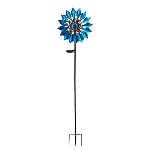 L'enjeu IP44 solaire extérieur allume les moulins à <span class=keywords><strong>vent</strong></span> en métal en tant qu'ornements ornementaux de jardin - Product Image 5