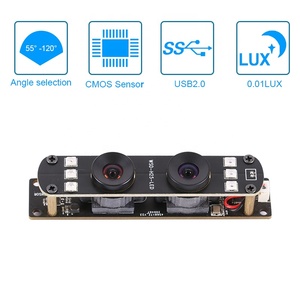 Nouveau capteur CMOS HD 1080P, dispositif de caméra USB, avec rétro-éclairage, ODM, OEM, FF iri, reconnaissance faciale, USB - Product Image 3