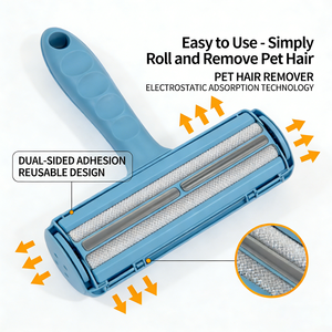 Brosse Électrostatique Écologique Facile à Utiliser pour l'Élimination des Poils de Chien – En Stock - Product Image 5