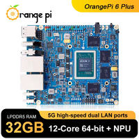Carte de développement Orange Pi 6 Plus, puissance de calcul IA de 45 TOPS, processeur 12 cœurs CD8180