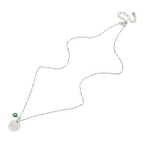 Pendentif porte-bonheur en acier inoxydable, pièce <span class=keywords><strong>de</strong></span> monnaie <span class=keywords><strong>Horoscope</strong></span>, signe du zodiaque, 12 étoiles, or argent, chaîne métallique, collier breloque astrologie - Product Image 5