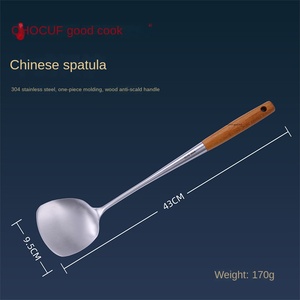 304 thép không gỉ dày chống bỏng súp muỗng kéo dài không dính lẩu dụng cụ dùng cho gia đình và thương mại - Product Image 6