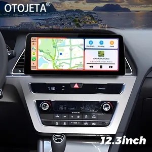 Schermo da 12.3 pollici 1920*720 Android 13 lettore Video per auto Radio Stereo ForHyundai Sonata 2016 2017 GPS Multimedia Carplay Head Unit