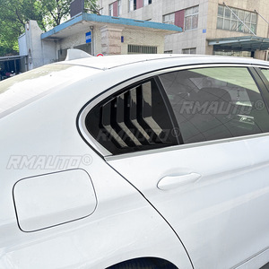 For BMW 5 Series F10 525i 530i 2011-2017 Rear <b>Window</b> Shutter <b>Cover</b> Trim <b>Window</b> Louver Side Vent Trim Car Accessories - Product Image 4