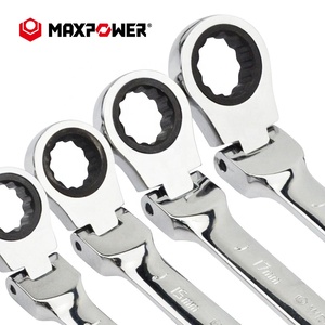 Cờ lê Ratchet đa năng MAXPOWER, dụng cụ sửa chữa ô tô, đầu xoay linh hoạt, có thể đảo chiều - Product Image 6