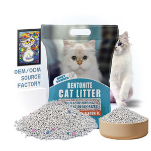 Oem Fabriek Levert Stofvrij Sterk Samenklonterende Kattenbakvulling Arena Para Gato Kleurrijke Bal Vorm <span class=keywords><strong>Premium</strong></span> Bentoniet Kattenbakzand - Product Image 1