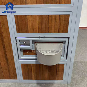 공장 직접 럭셔리 디자인 말 안정적인 스톨 패널 대나무 나무 채워진 튼튼한 내구성 말 장비 - Product Image 4