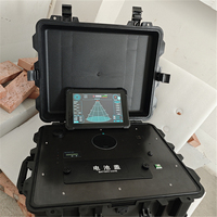 Localisateur de victimes de glissements de terre et de boue, radar UWB haute précision 10 cm, 12 heures de travail continu, pénétration des boues et des débris, autonomie 1 an