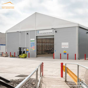 Grand entrepôt de stockage industriel personnalisé tente <span class=keywords><strong>chapiteau</strong></span> cadre en aluminium temporaire voiture extérieure fermes logistique salon tentes - Product Image 4
