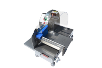 Équipement de boulangerie, machine à trancher le pain automatique commerciale, épaisseur de coupe de 5 à 50 mm, acier inoxydable, pour trancher les pains de mie