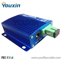 Mini-récepteur optique à fibre pour réseau FTTH, amplificateur GaAs, bande passante 45-1002 MHz pour accès à la fibre résidentiel