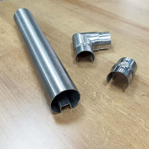 Giá thấp ban công nhôm U kênh cong Tempered Kính không khung lan can - Product Image 5