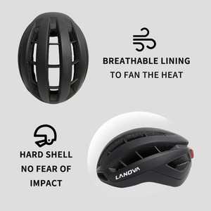 Casco Unisex per Bici da Strada e Fuoristrada, Accessorio di Sicurezza per Adulti - Product Image 3