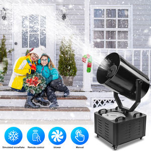 <span class=keywords><strong>Canon</strong></span> <span class=keywords><strong>à</strong></span> <span class=keywords><strong>neige</strong></span> électrique <span class=keywords><strong>à</strong></span> double buse 3500W avec tête oscillante, pour événements intérieurs/extérieurs, scène, télécommande, matériau métallique - Product Image 6