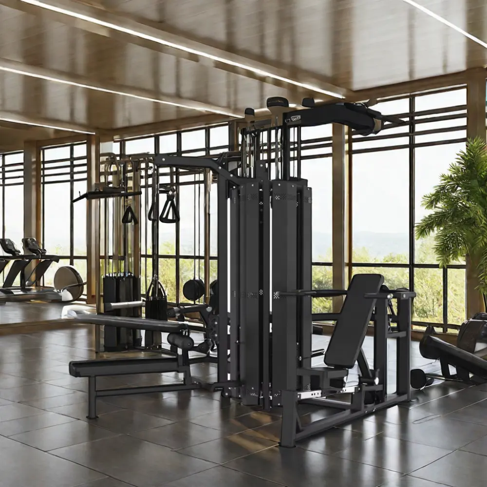 High-End Customized Design Multi 3 jungle chest press leg exercise Multi 3 Station gym equipment