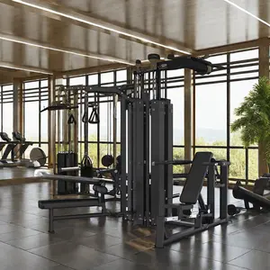 High-End desain disesuaikan Multi 3 hutan dada tekan kaki latihan Multi 3 stasiun peralatan gym