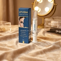 Crème pour les yeux à base de plantes OTVENA, élimine les poches sous les yeux, adieu les gonflements, réduit les cernes, réduit les ridules, anti-âge